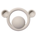 Moluk Legs Silicone Teether Beige - pre bábätká, na prerezávanie zúbkov 0+