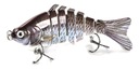 Wobler PIKE ZANDER Broken F145 SILVER AND BLACK