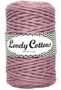 LovelyCottons točená šnúrka 3 mm orgovánový kvet