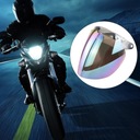 Motocykel 3 Snap Visor Shield odolná maska