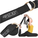 JOGA STRAP opasok na jogu 4FIZJO BLACK