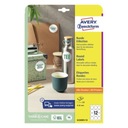 Etikety Avery 10xA4 pr.60mm okrúhle odnímateľné