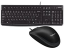 Čierna súprava Logitech K120 Keyboard + B100 Mouse