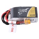 Batéria Tattu 450mAh 11,1V 75C 3S XT30