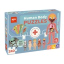 Apli Kids vzdelávacie puzzle - Ľudské telo 5+