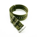 NATO Seatbelt 22 mm remienok na hodinky, vzor #914