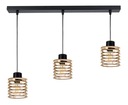 ZÁVESNÁ LAMPA PREVEDENÝ stropný luster LOFT Wood 3