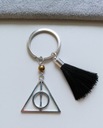 VEĽKÁ SMRTNÁ INSIGNIA KEYRING ZNAČKA Harryho Pottera