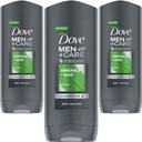 Dove Men Elements Minerals sprchový gél 3x250ml