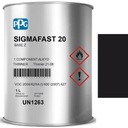 PPG SIGMAFAST 20 ČIERNA RAL 9005 1L MARINE farba