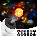 STAR PROJEKTOR PLANETÁRNA OTOČNÁ LED NOČNÁ LAMPA USB + 12 PROJEKCIÍ