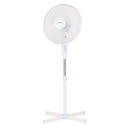 STOJAJÚCI VENTILÁTOR 123 DOMA NA NOHE 50W BIELE