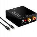 DAC 24bit Toslink RCA JACK + OPT KÁBEL