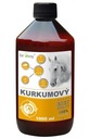 DROMY SIRUP Z KURKUMY PRE KONE BIO PIPERÍN 1L