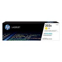 Originálny toner HP CF542X, HP 203X, žltý, 2500s, vysoká kapacita, farba HP