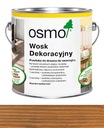 Osmo 3166 Dekoračný vosk, olej 2,5L Orech