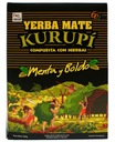 Yerba Mate KURUPI MENTA BOLDO 500 g s HIERBAS 0,5