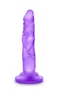 Dildo - PRIRODZENE VÁŠ 5 PALCOVÝ MINI COCK FIALOVÝ