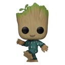 Funko POP Marvel: I Am Groot Figure - Groot PJs (tancujúci) 1192