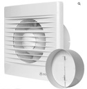 STYL 120 WP-P (nástenný ventilátor s klapkou))