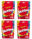 4x152g SKITTLES Fruits Dragees UK