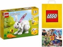 LEGO Creator 3 v 1 31133 Biely králik + papagáj + tuleň KATALÓG ZADARMO + TAŠKA