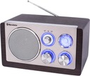 RÁDIO FM ROADSTAR HRA-1245NWD RETRO VINTAGE USB SD 16W