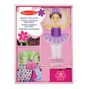 MelissaandDoug Detská hračka Nina Ballerina Dress Up