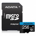 Pamäťová karta microSD Adata Premier 256 GB UHS1/CL1