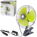 VENTILÁTOR AUTO VENTILÁTOR 12V KOVOVÝ KLIP