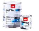 ŠEDÝ akrylový základný náter 1L + normálna sada 0,25L | APP AcrylFiller 401 4:1