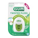 GUM TWISTED FLOSS 30m voskovaná zubná niť