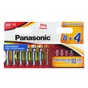 12x AA / LR6 batéria Panasonic Alkaline PRO Power