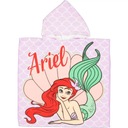 Detský uterák pončo 120 cm ARIEL MERMAID PRINCESS PRINCESS PONČO