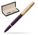 Box na plniace pero Parker 51 Deluxe Plum GT