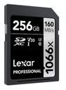 Lexar SDXC Professional 256 GB 160 MB/s U3 V30 1066x