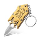 Kubotan obranný nôž KEYRING vreckový nôž B11