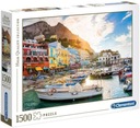 CAPRI PUZZLE POHĽAD NA ZÁTOKU S ČLNAMI 1500 KUSOV.