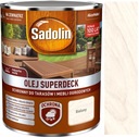 SADOLIN SUPERDECK OLEJ NA TERASY 0,75L BIELY