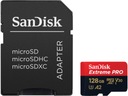 Pamäťová karta SANDISK Extreme PRO microSDXC 128GB