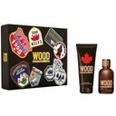 Dsquared2 Wood Pour Homme set toaletná voda v spreji 100ml + gél