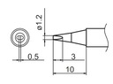 Plochý skrutkovač T12-D12 1,2 mm