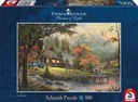 PQ Puzzle 500 THOMAS KINKADE Idylka pri jazere