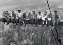 Plagát New York Workers na tráme 140x100 cm