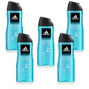 Adidas Ice Dive 3v1 sprchový gél Set 5x 400 ml morská vôňa