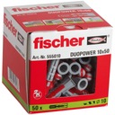 Fischer DUOPOWER 10x50 čap univerzálny 50 ks