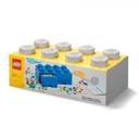 Zásuvka LEGO Brick 8 (sivá) - 50 x 25 x 18 cm