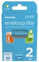 Batérie Eneloop Lite R6 950mAh BK-3LCCE/2BE