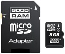 GOODRAM 8GB micro SD karta s SD adaptérom