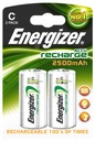 2X VÝKONNÉ BATÉRIE NI-MH ENERGIZER LR14 C R14